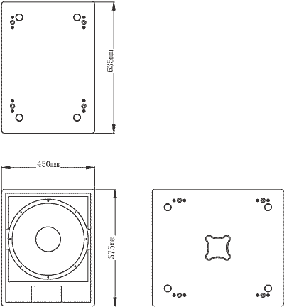 ACM LA 500SE Dimensions