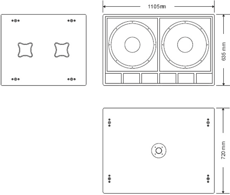 SRL218S dimentions