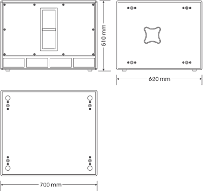 ACM SRP 212S Dimensions